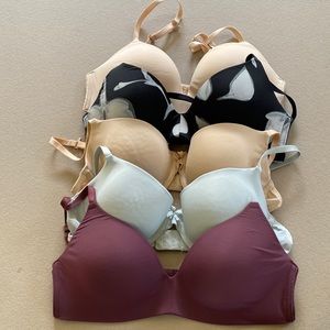 Size 34B bra bundle - all five